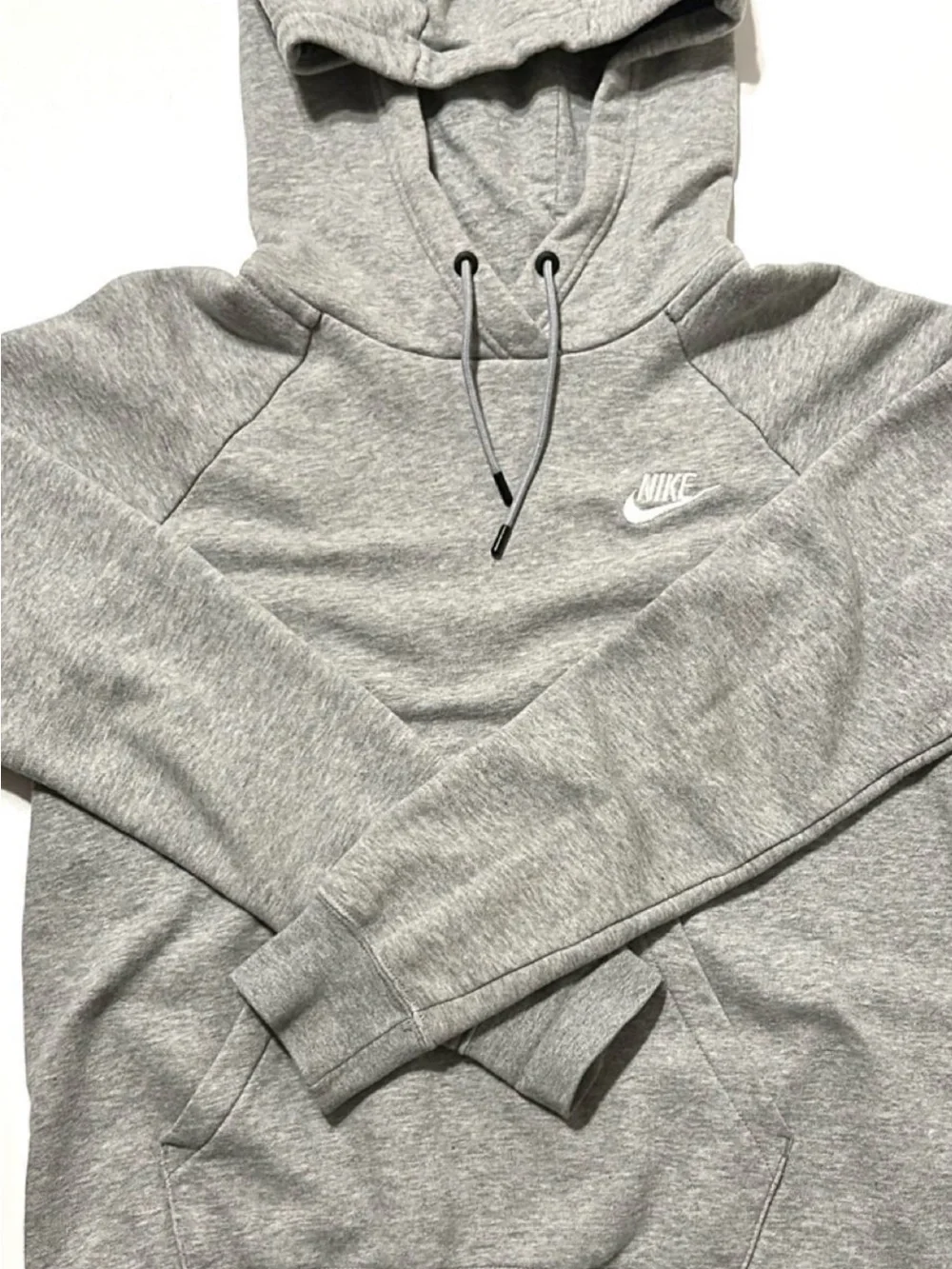 Nike Gray Pullover Hoodie Sweatshirt